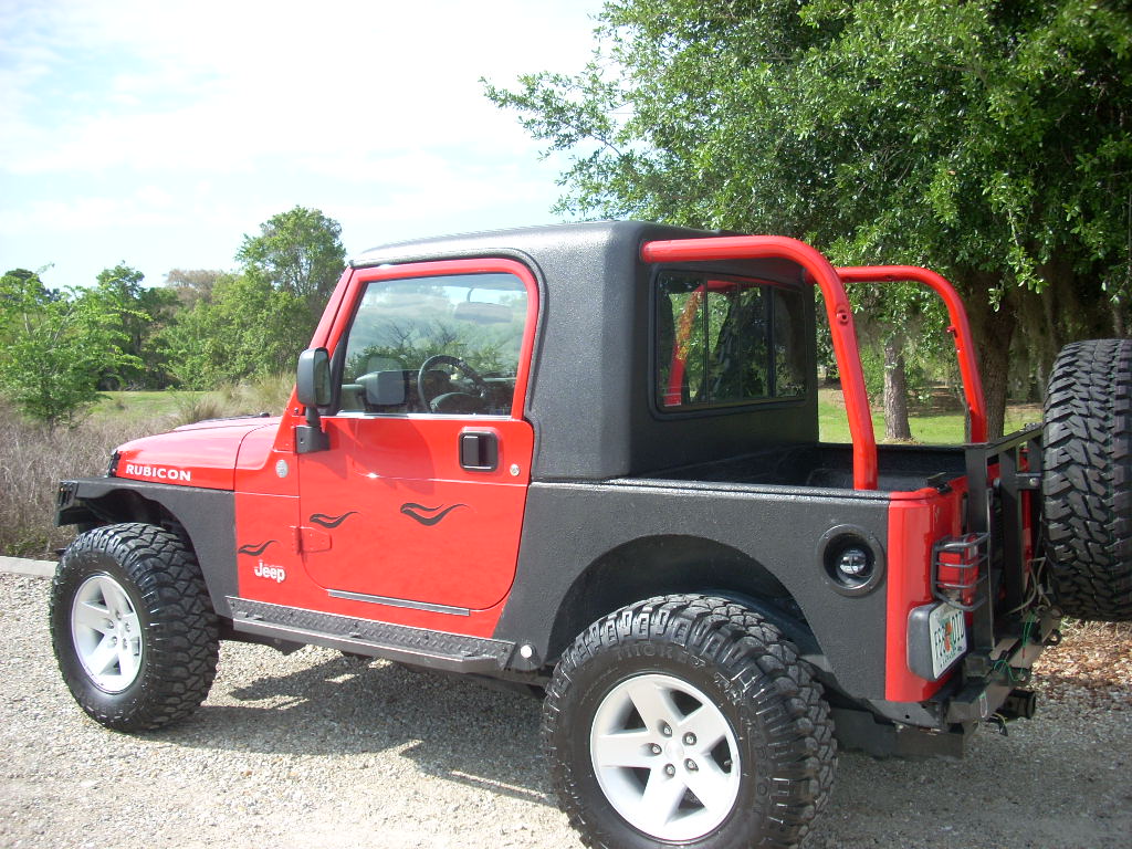 Half hard jeep scrambler top #5