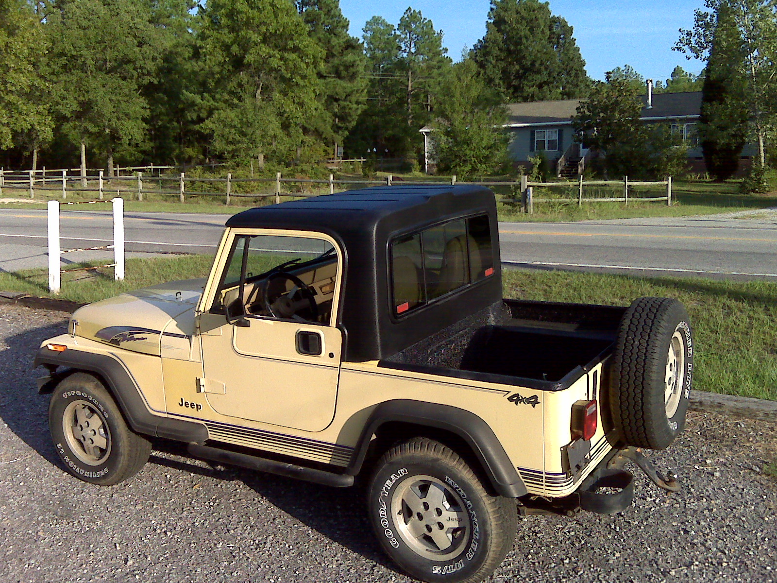 Half tops jeep yj #4