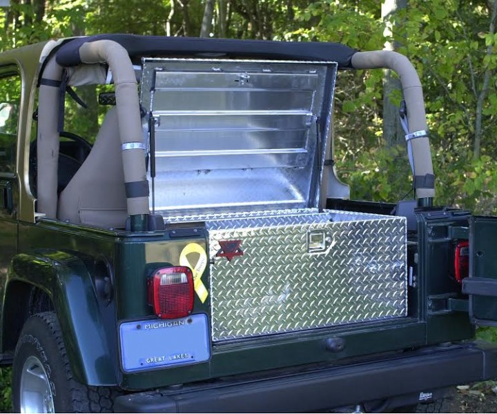 Jeep secure storage #4