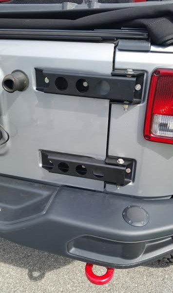 Jeep tj tailgate hinge replacement #5