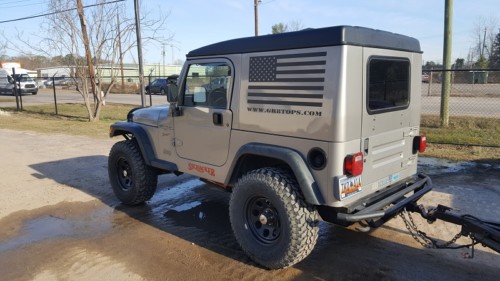 Jeep Wrangler TJ Hardtop for Jeep Model Years 1997-2006