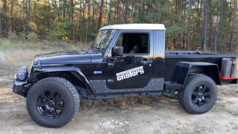 Jeep Wrangler With Truck Bed