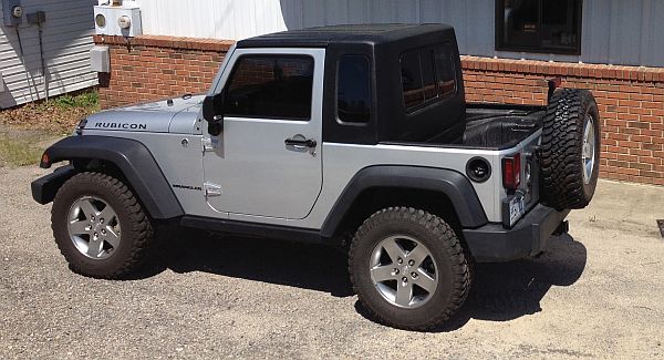 Recruit One Piece 2-Door JK Half Hardtop Kit – GR8TOPS