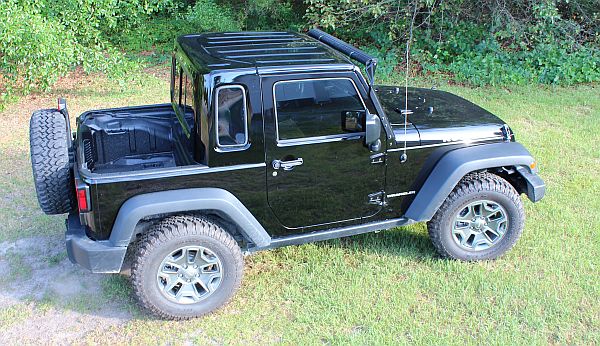 1-Piece Removable Hardtop for Jeep Wrangler JK 2-Door (2007-2018)