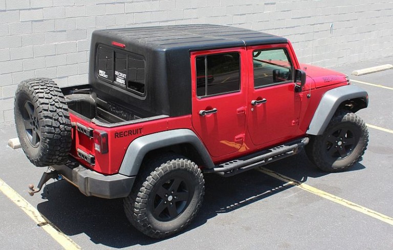 Recruit JKU 4-door Half Hardtop Kit – GR8TOPS